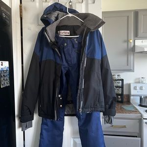 Turbine snowboarding jacket and pants